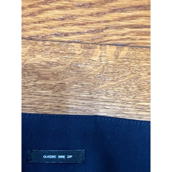 Talbots Women's Side Zip Dress Pants Size 16WP Plus Petite Navy Blue Stretch - Picture 4 of 7